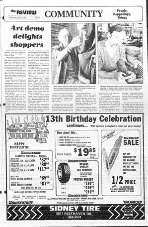 The Review Wed, May 8, 1985 (Page 13)