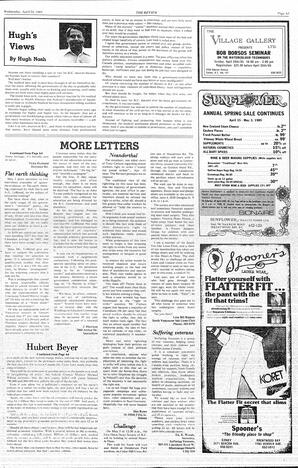 The Review Wed, April 24, 1985 (Page 5)