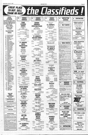 The Review Wed, April 3, 1985 (Page 23)