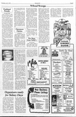 The Review Wed, April 3, 1985 (Page 22)