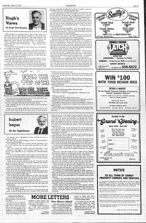 The Review Wed, March 27, 1985 (Page 5)