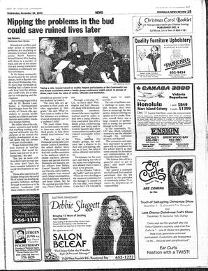 The Peninsula News Review Wed, November 29, 2000 (Page 17)