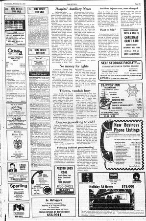 The Review Wed, November 21, 1984 (Page 21)