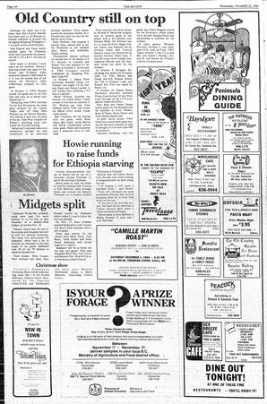 The Review Wed, November 21, 1984 (Page 8)