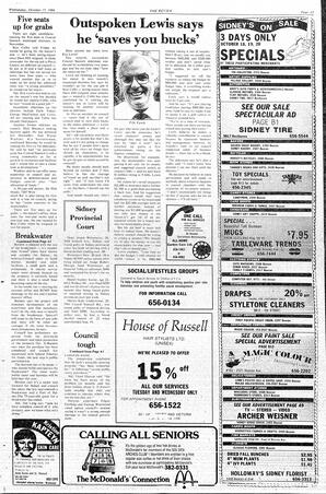 The Review Wed, October 17, 1984 (Page 3)