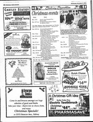 The Peninsula News Review Wed, December 5, 2001 (Page 18)