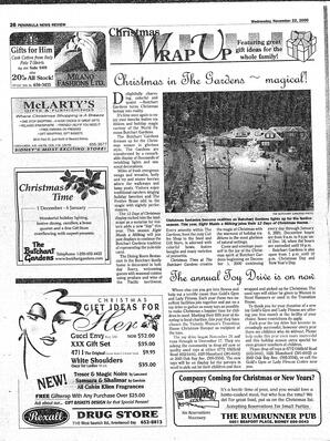 The Peninsula News Review Wed, November 22, 2000 (Page 28)