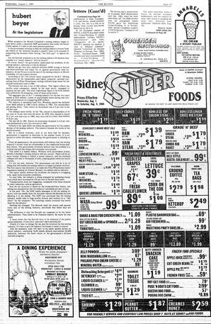 The Review Wed, August 1, 1984 (Page 5)