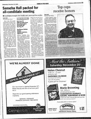 The Peninsula News Review Wed, November 22, 2000 (Page 17)
