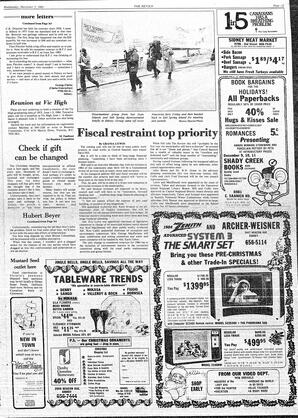 The Review Wed, December 7, 1983 (Page 5)