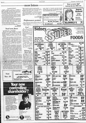 The Review Wed, November 16, 1983 (Page 6)