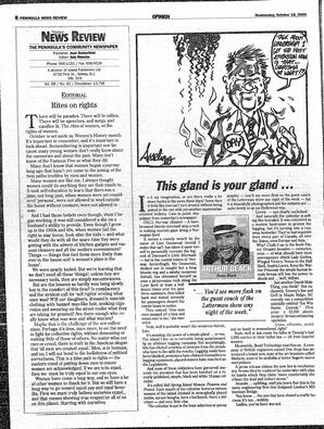 The Peninsula News Review Wed, October 18, 2000 (Page 8)