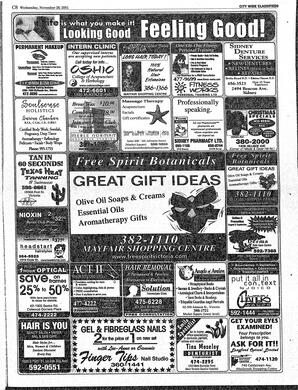 The Peninsula News Review Wed, November 28, 2001 (Page 47)