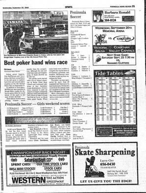 The Peninsula News Review Wed, September 20, 2000 (Page 21)