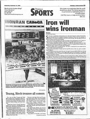 The Peninsula News Review Wed, September 13, 2000 (Page 23)