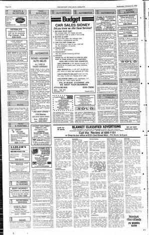 The Review Wed, February 22, 1989 (Page 28)