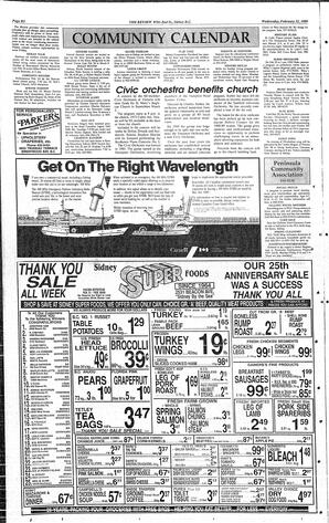 The Review Wed, February 22, 1989 (Page 10)