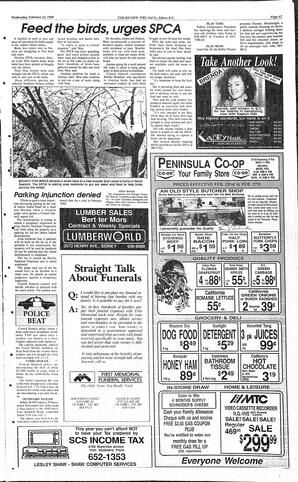 The Review Wed, February 22, 1989 (Page 7)
