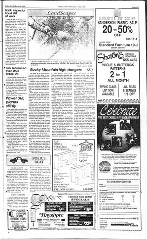 The Review Wed, February 1, 1989 (Page 13)
