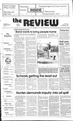 The Review Wed, February 1, 1989 (Page 1)