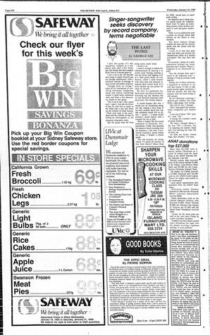 The Review Wed, January 18, 1989 (Page 26)