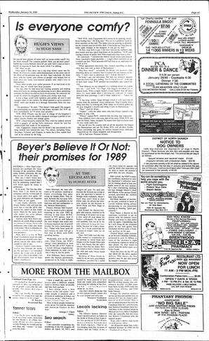 The Review Wed, January 18, 1989 (Page 5)