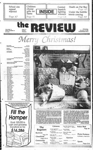 The Review Wed, December 21, 1988 (Page 1)