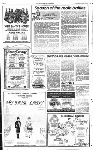 The Review Wed, November 30, 1988 (Page 38)