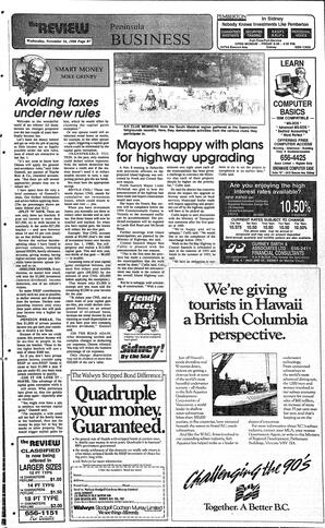 The Review Wed, November 16, 1988 (Page 25)