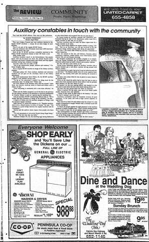 The Review Wed, November 16, 1988 (Page 19)