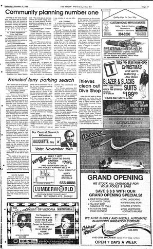 The Review Wed, November 16, 1988 (Page 3)
