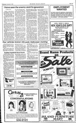 The Review Wed, November 9, 1988 (Page 38)