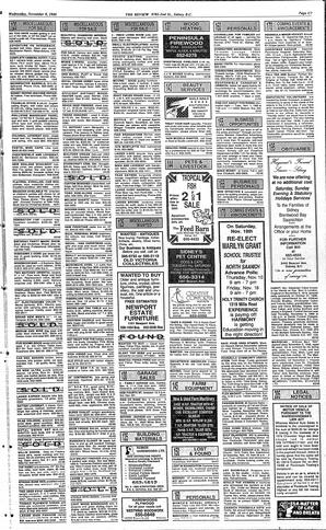 The Review Wed, November 9, 1988 (Page 35)