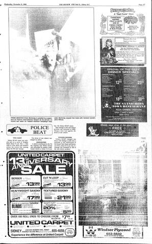 The Review Wed, November 9, 1988 (Page 7)