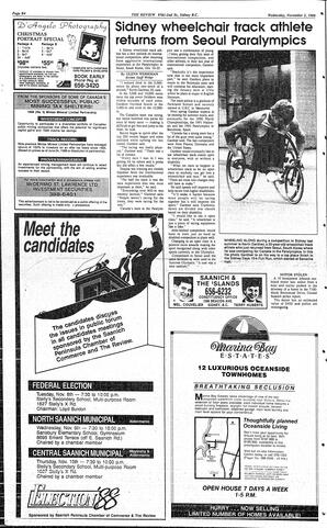 The Review Wed, November 2, 1988 (Page 20)
