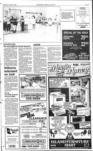 The Review Wed, November 2, 1988 (Page 3)