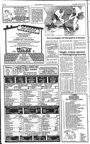 The Review Wed, October 12, 1988 (Page 20)