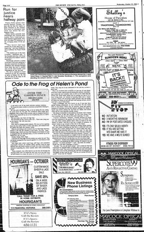 The Review Wed, October 12, 1988 (Page 14)