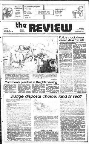The Review Wed, October 12, 1988 (Page 1)
