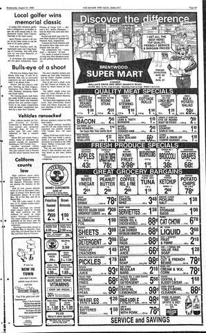 The Review Wed, August 24, 1988 (Page 17)