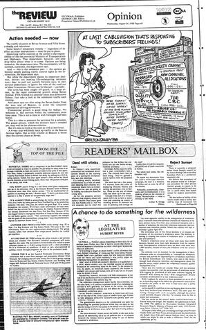 The Review Wed, August 24, 1988 (Page 4)