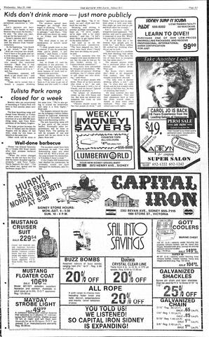 The Review Wed, May 25, 1988 (Page 3)