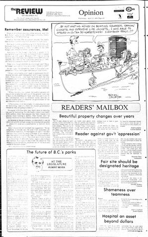 The Review Wed, April 13, 1988 (Page 4)