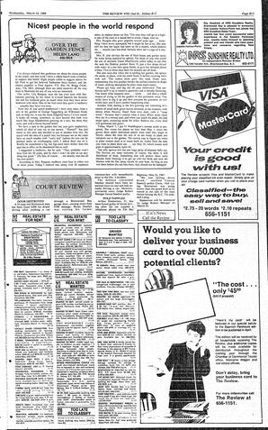 The Review Wed, March 16, 1988 (Page 25)