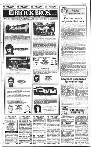 The Review Wed, February 24, 1988 (Page 27)