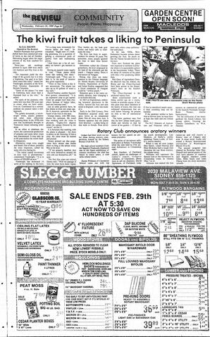The Review Wed, February 24, 1988 (Page 17)