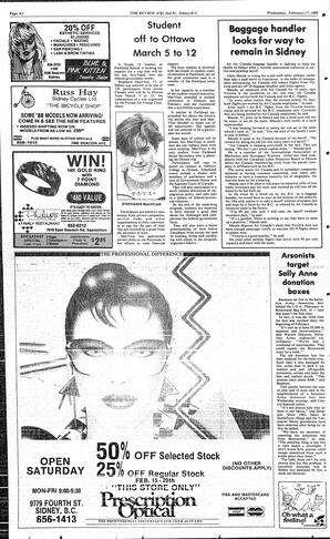 The Review Wed, February 17, 1988 (Page 2)