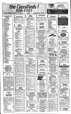 The Review Wed, February 10, 1988 (Page 28)
