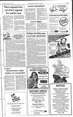 The Review Wed, February 10, 1988 (Page 21)