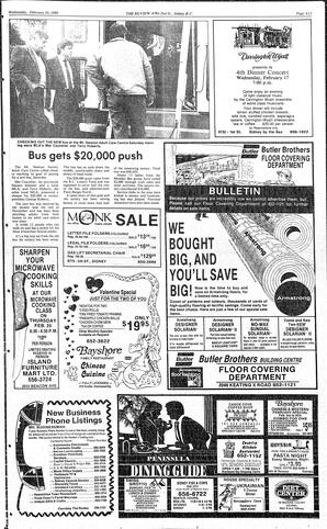 The Review Wed, February 10, 1988 (Page 13)